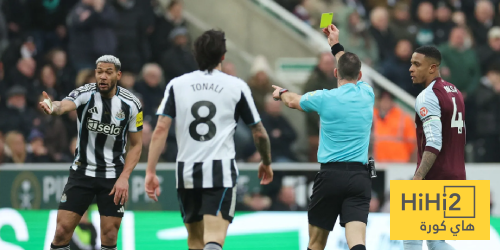 إحصائيات الشوط الأول لمباراة نيوكاسل يونايتد وأستون فيلا