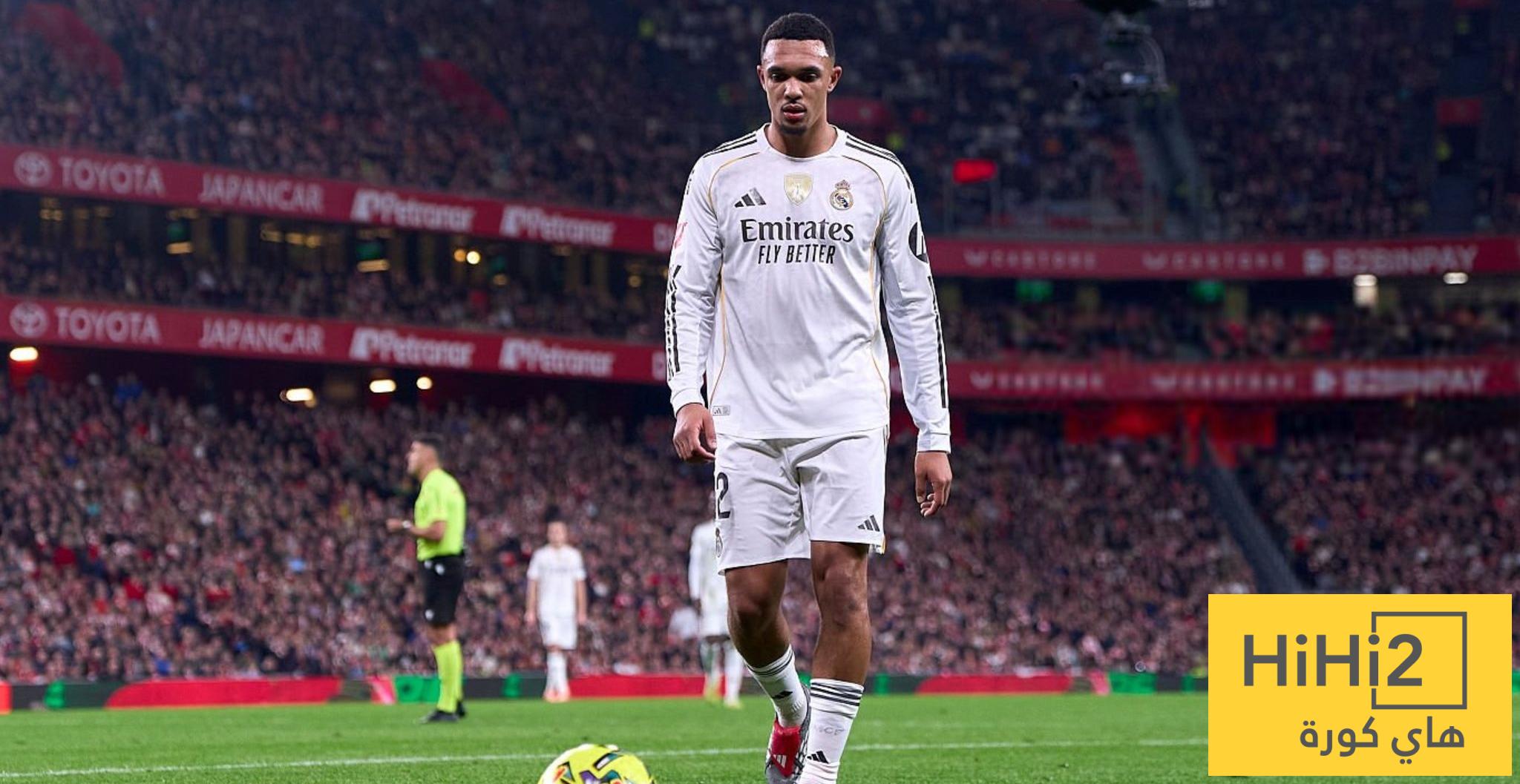 موقف أرنولد من الرحيل عن ريال مدريد