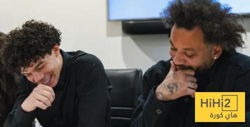 ارقام نجل مارسيلو مع الريال بعد التوقيع على اول عقد احترافي