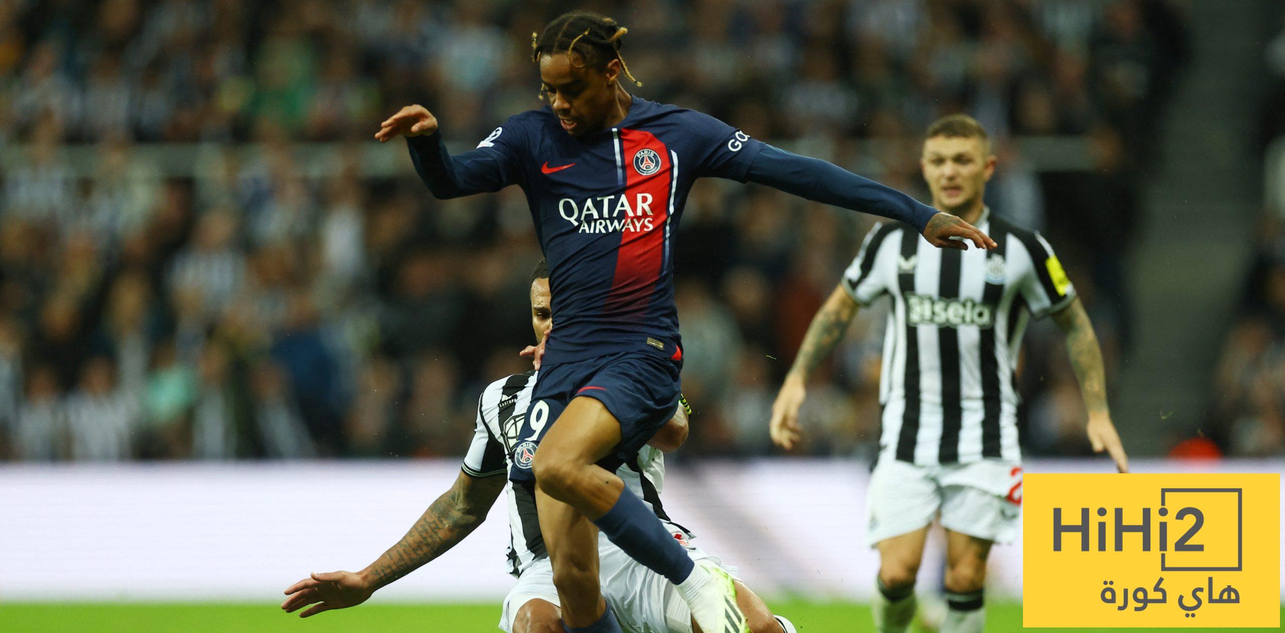 نتائج آخر مواجهتين بين باريس سان جيرمان ونيوكاسل يونايتد نتائج آخر مواجهتين بين باريس سان جيرمان ونيوكاسل يونايتد