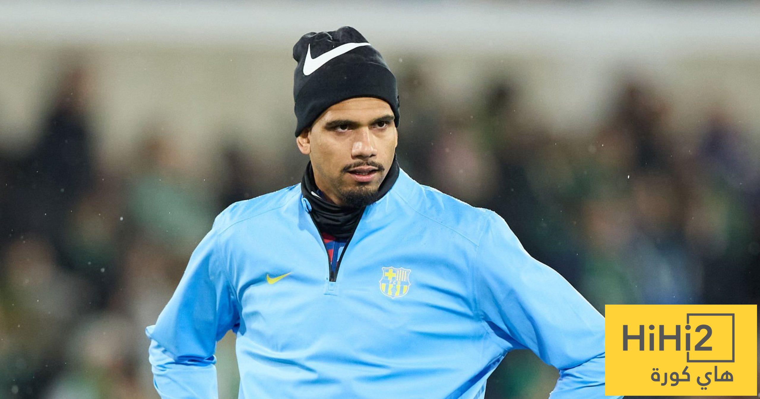 الموعد الأقرب لعودة أراوخو لتشكيلة برشلونة الأساسية