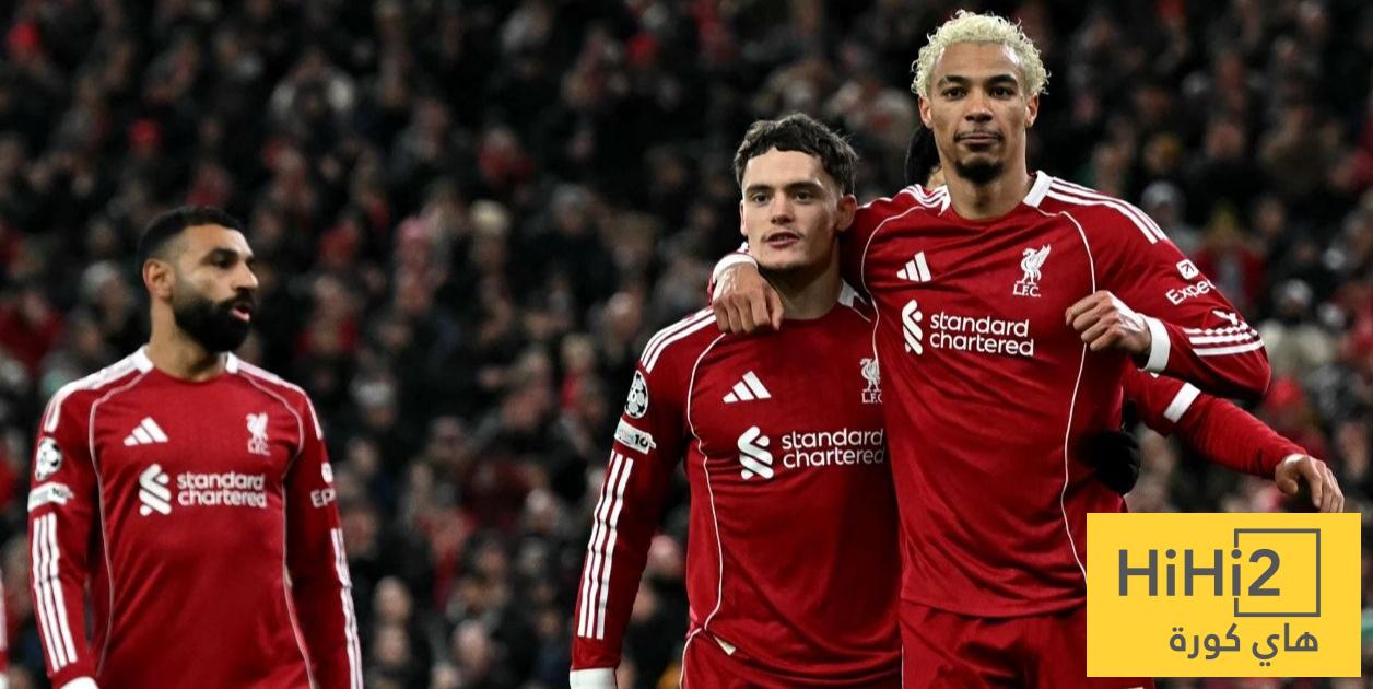 نتائج آخر خمس مباريات بين ليفربول ونيوكاسل يونايتد