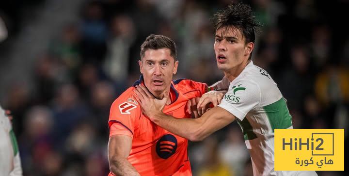 منشور ليفاندوفسكي بعد الفوز على إلتشي منشور ليفاندوفسكي بعد الفوز على إلتشي