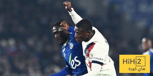 إحصائيات مباراة باريس سان جيرمان وستراسبورغ بعد مرور ساعة