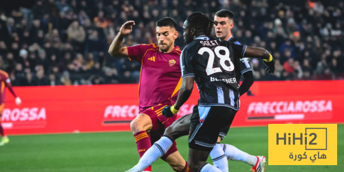 تعادل سلبي بين روما وأودينيزي في الشوط الأول