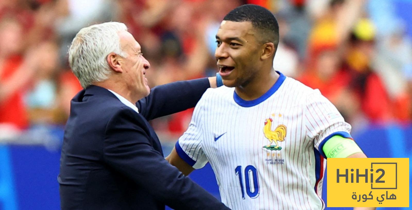 مساعد ديشامب يرد على منتقدي مبابي