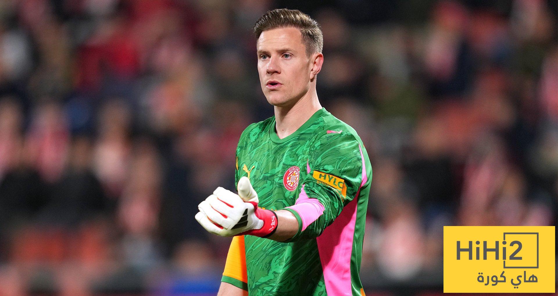 برشلونة يخطط لإصدار بيان رسمي بشأن إصابة تير شتيغن