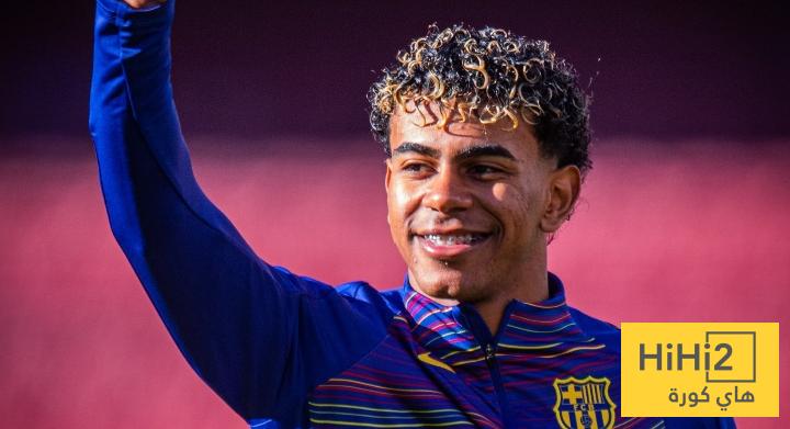 أرقام لامين يامال في الشوط الأول أمام مايوركا