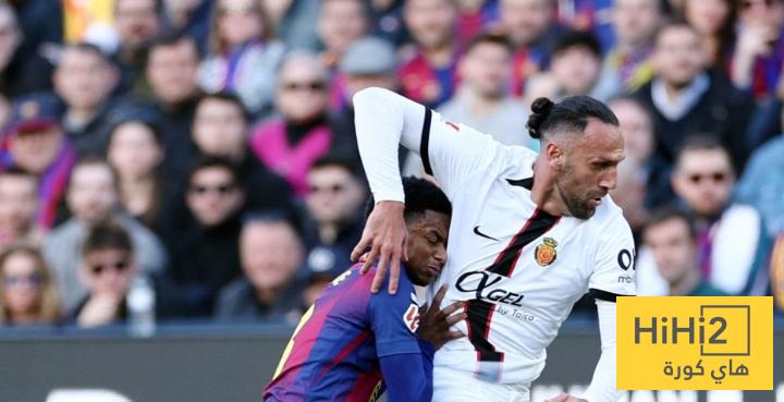 إحصائيات بالدي في الشوط الأول أمام مايوركا