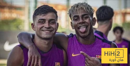 لامين يخفي غياب بيدري ..! 2 لامين يخفي غياب بيدري ..! 1