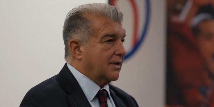 رسالة لابورتا كاملة إلى لاعبي برشلونة قبل الوداع