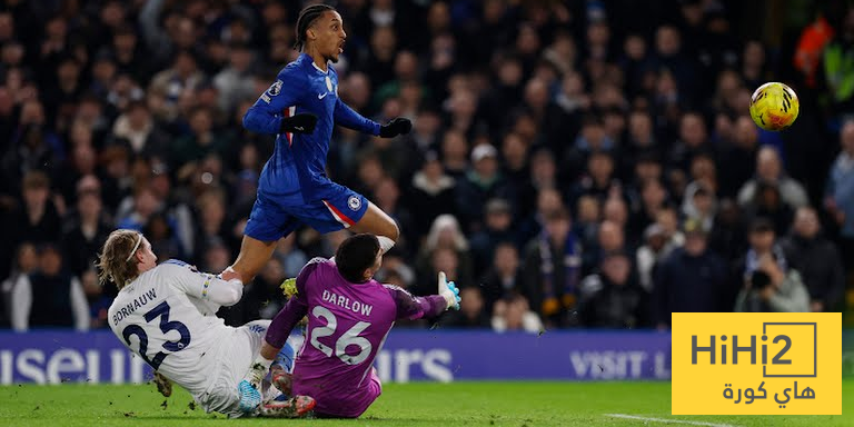 تشيلسي يفتتح التسجيل امام ليدز تشيلسي يفتتح التسجيل امام ليدز