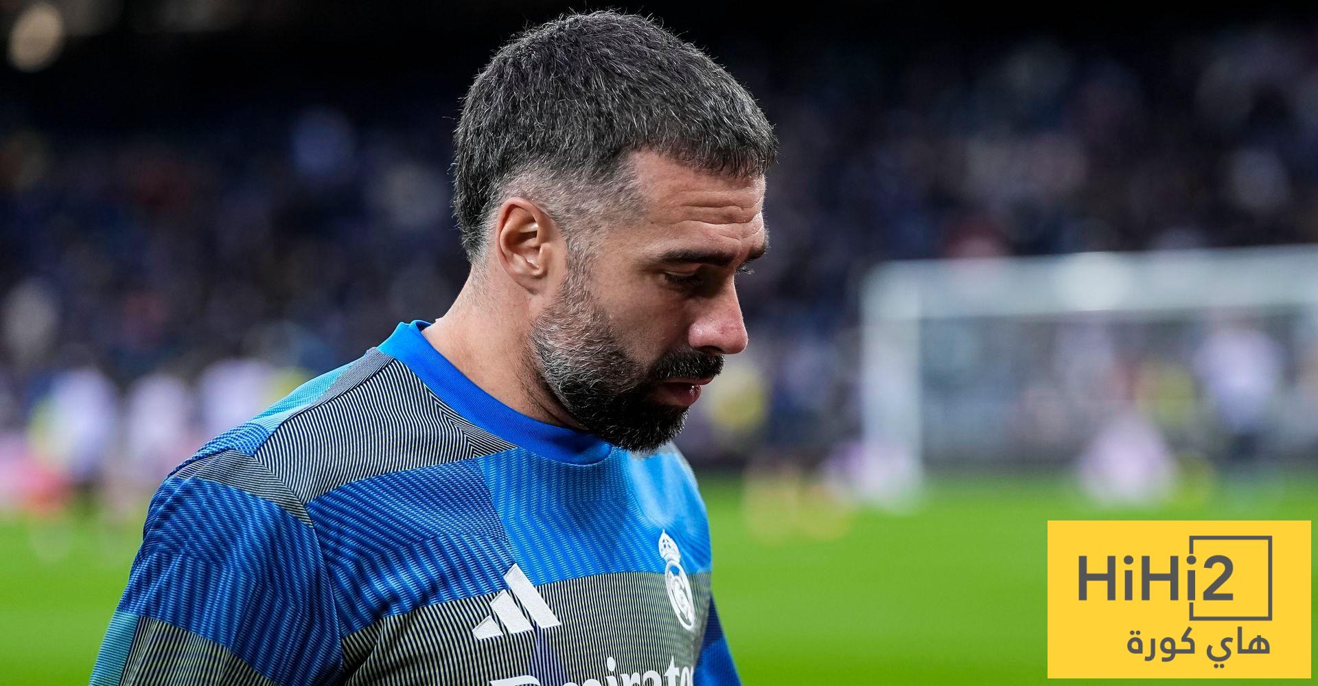 ريال مدريد يجهز عرض لتجديد عقد كارفخال