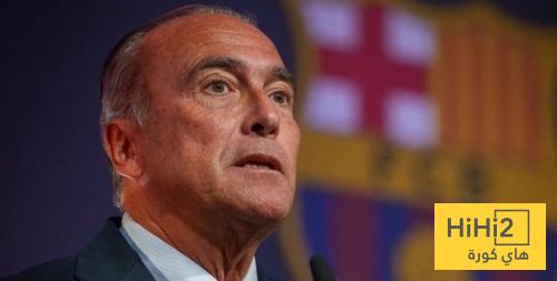 أول مباراة لـ يوستي كرئيس للبارسا