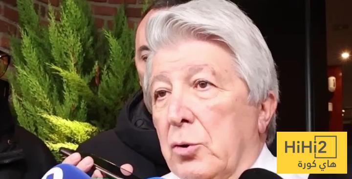 رئيس أتليتكو مدريد يكشف عن توقعاته للقمة أمام برشلونة