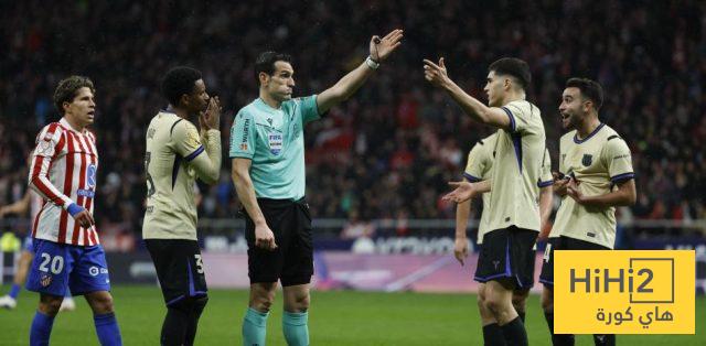 خطأ في تقرير الحكم مونويرا مونتيرو لمباراة أتلتيكو مدريد وبرشلونة !