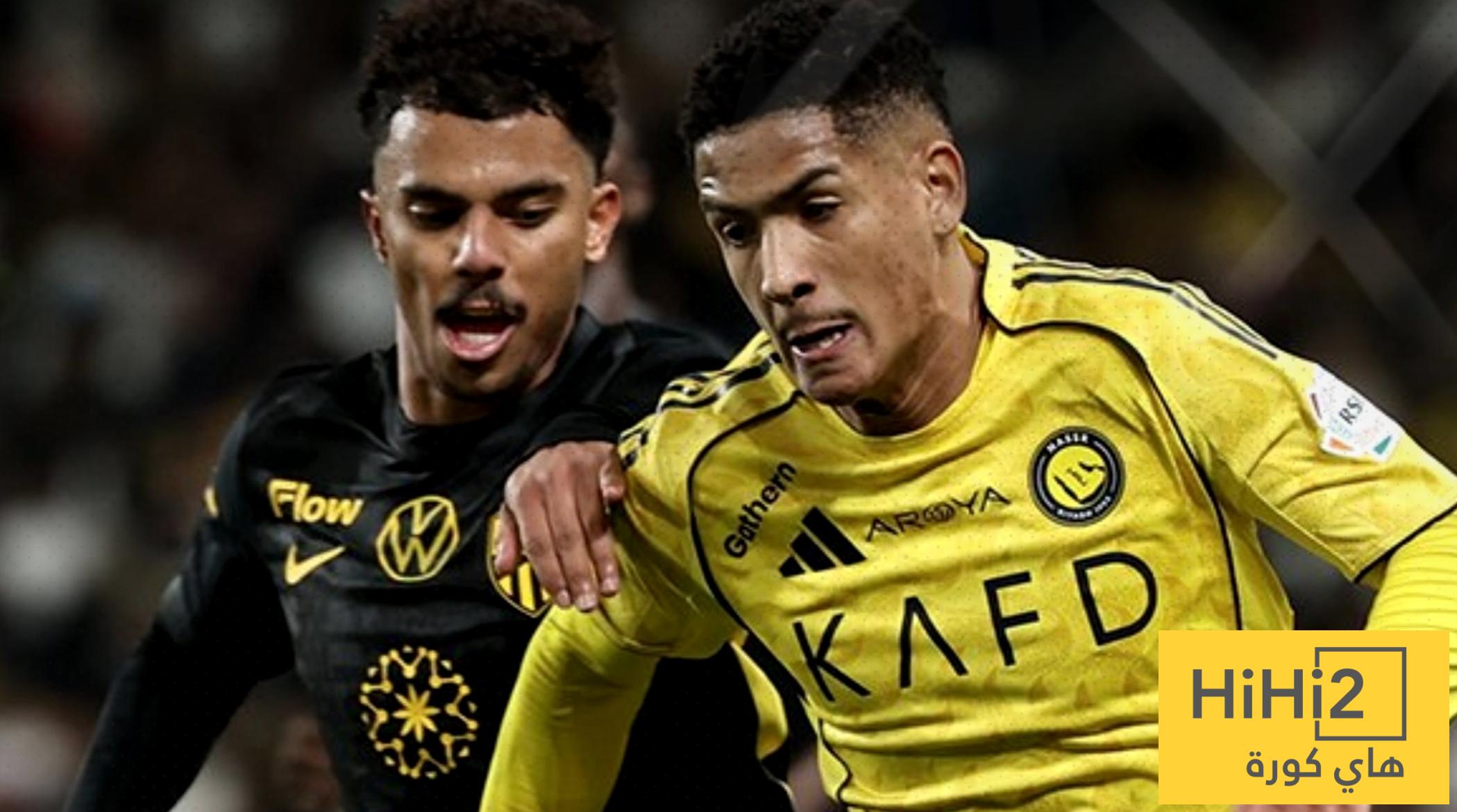 شعار النصر الأول خلال مواجهة الفتح !