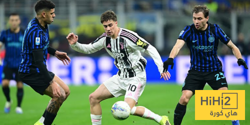 إحصائيات نصف ساعة من مباراة إنتر ميلان ويوفنتوس