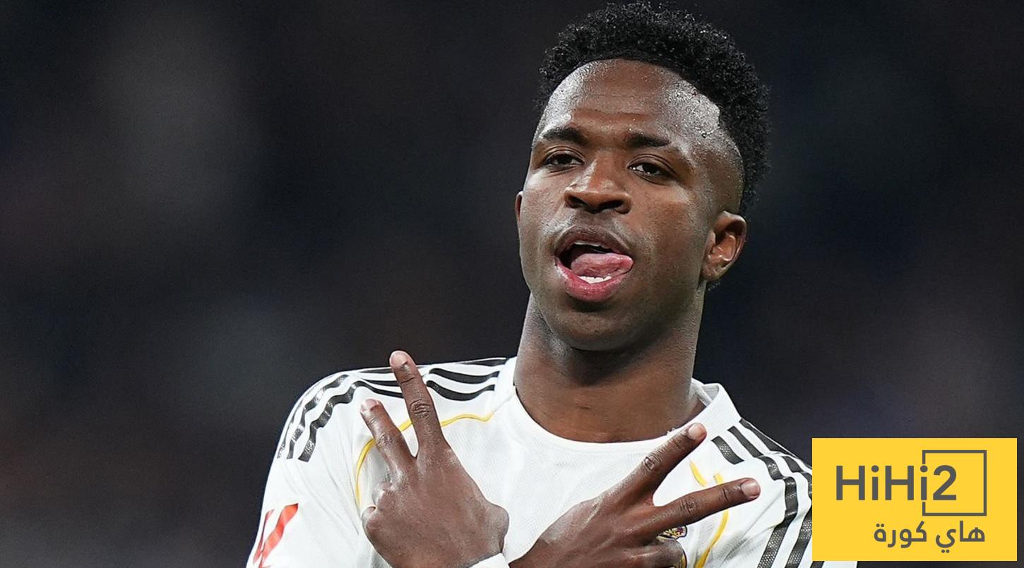 منشور فينيسيوس يعد الفوز على ريال سوسيداد