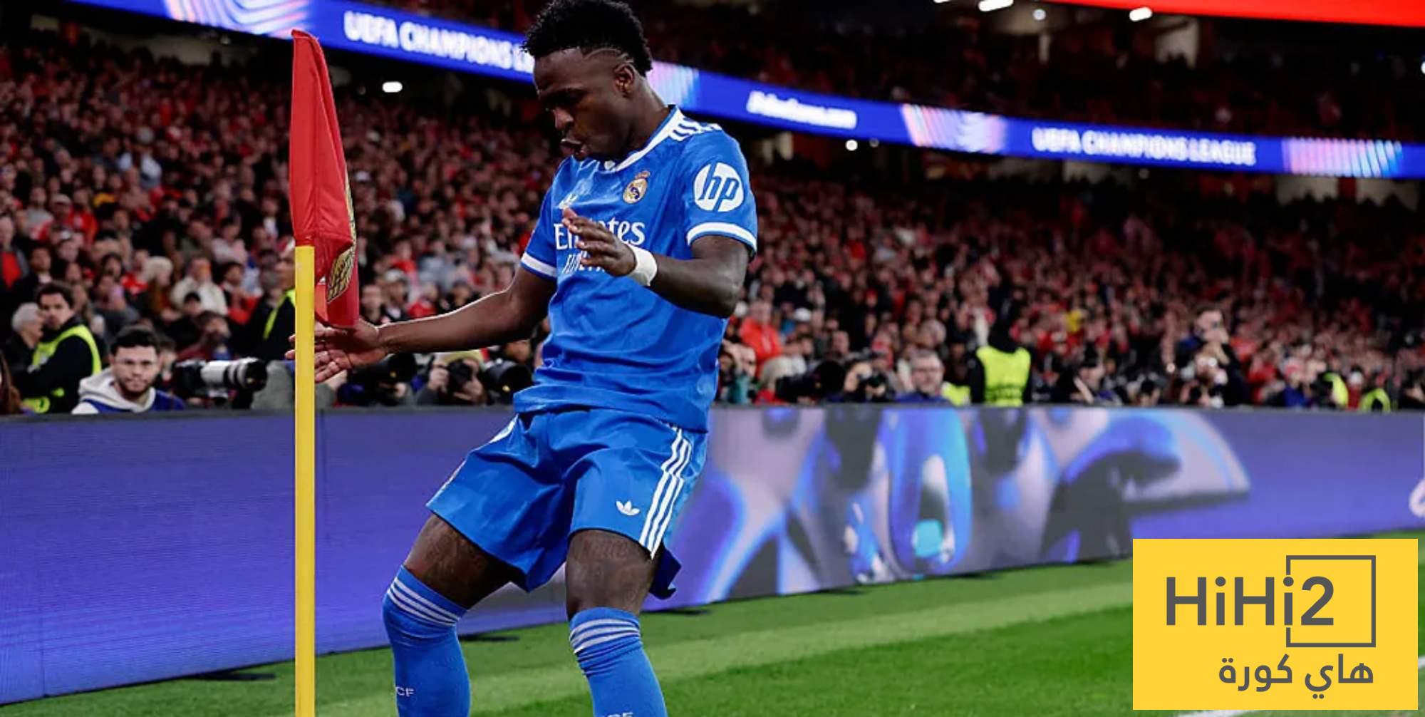 فينيسيوس أشعل الأزمة باحتفاله