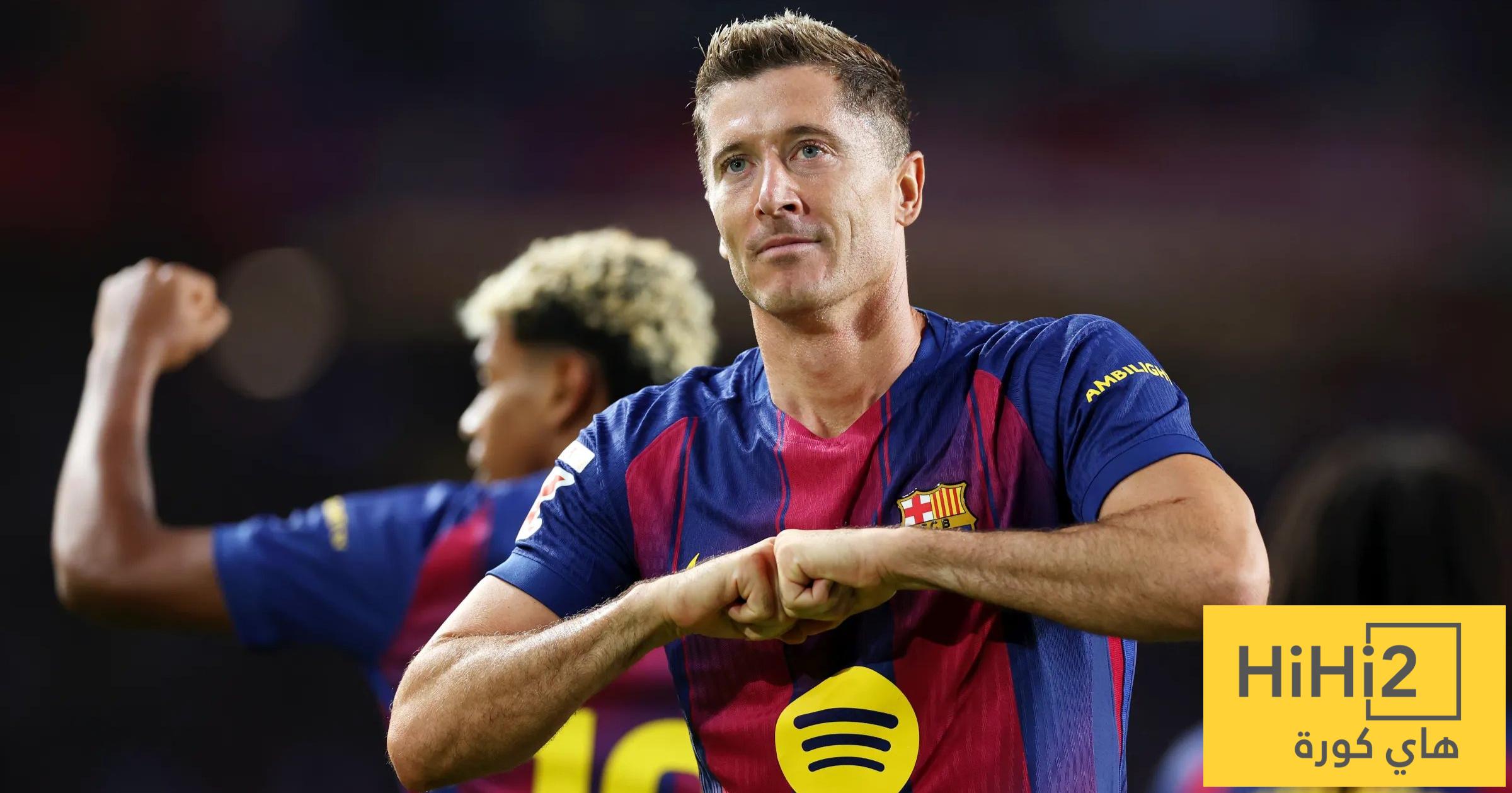 انتبهوا للأرقام … ليفاندوفسكي ليس بهذا السوء في الدوري الإسباني! انتبهوا للأرقام … ليفاندوفسكي ليس بهذا السوء في الدوري الإسباني!