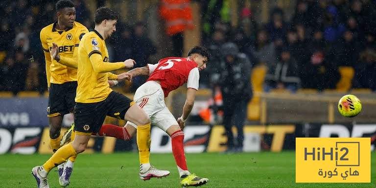 ارسنال يضيف الهدف الثاني امام وولفرهامبتون