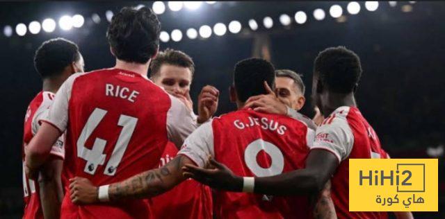 القوة البدنية لأرسنال تراجعت بشكل كبير