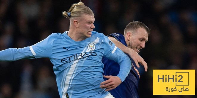 غيهي يشيد بمساندة هالاند الدفاعية