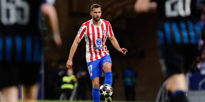 احصائيات الشوط الاول من مباراة اتلتيكو مدريد وكلوب بروج