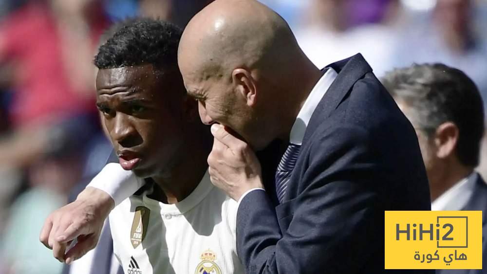 ماذا قال زين الدين زيدان عن فينيسيوس؟