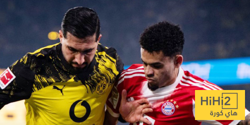 الشوط الأول – إحصائيات مباراة بايرن ميونخ وبوروسيا دورتموند