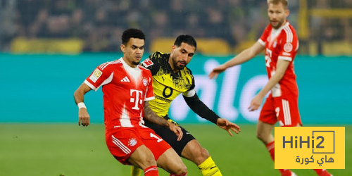 إحصائيات ساعة من مباراة بايرن ميونخ وبوروسيا دورتموند