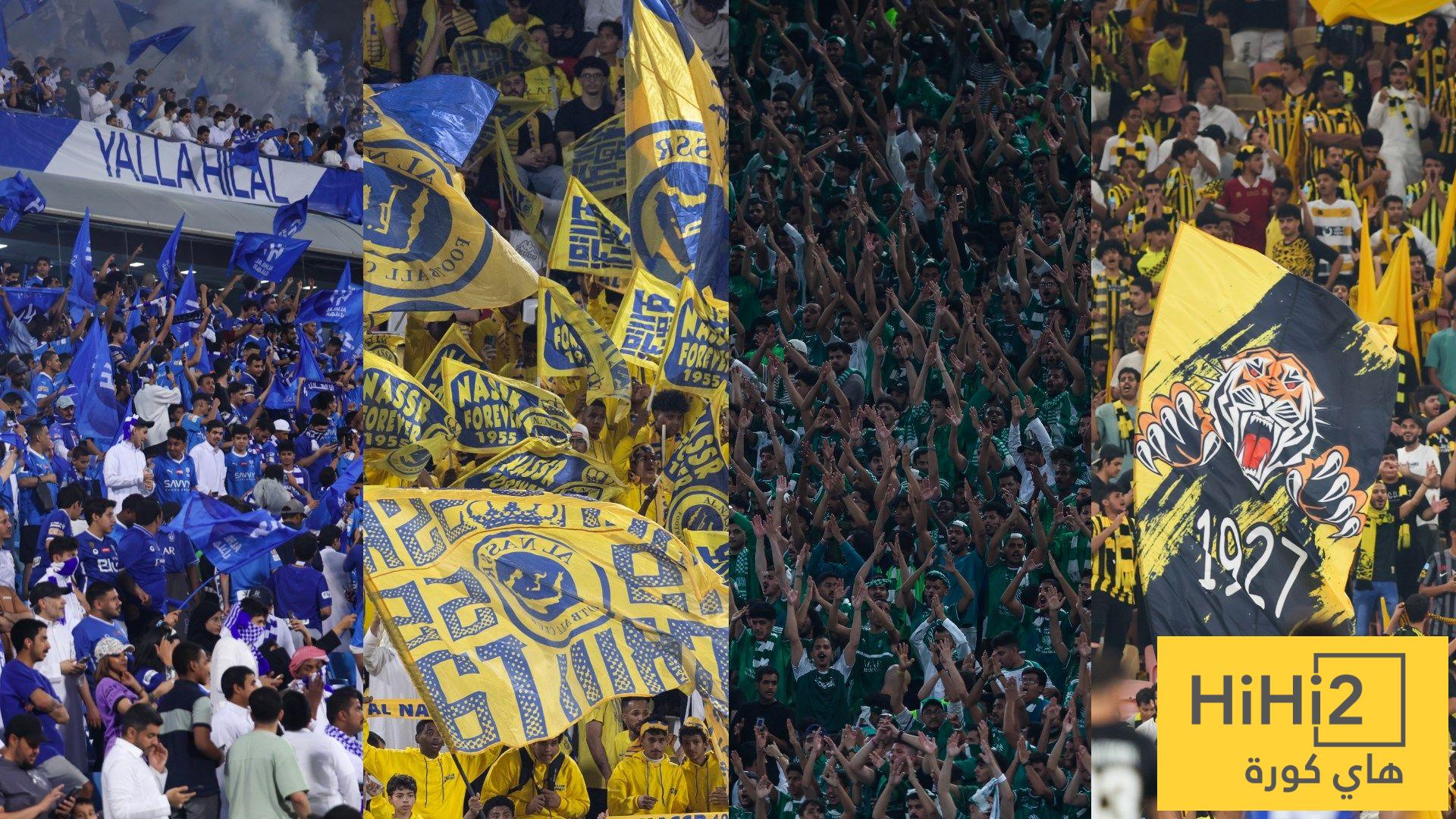 أرقام مذهلة .. كم حضر لمباريات دوري روشن حتى الآن ؟