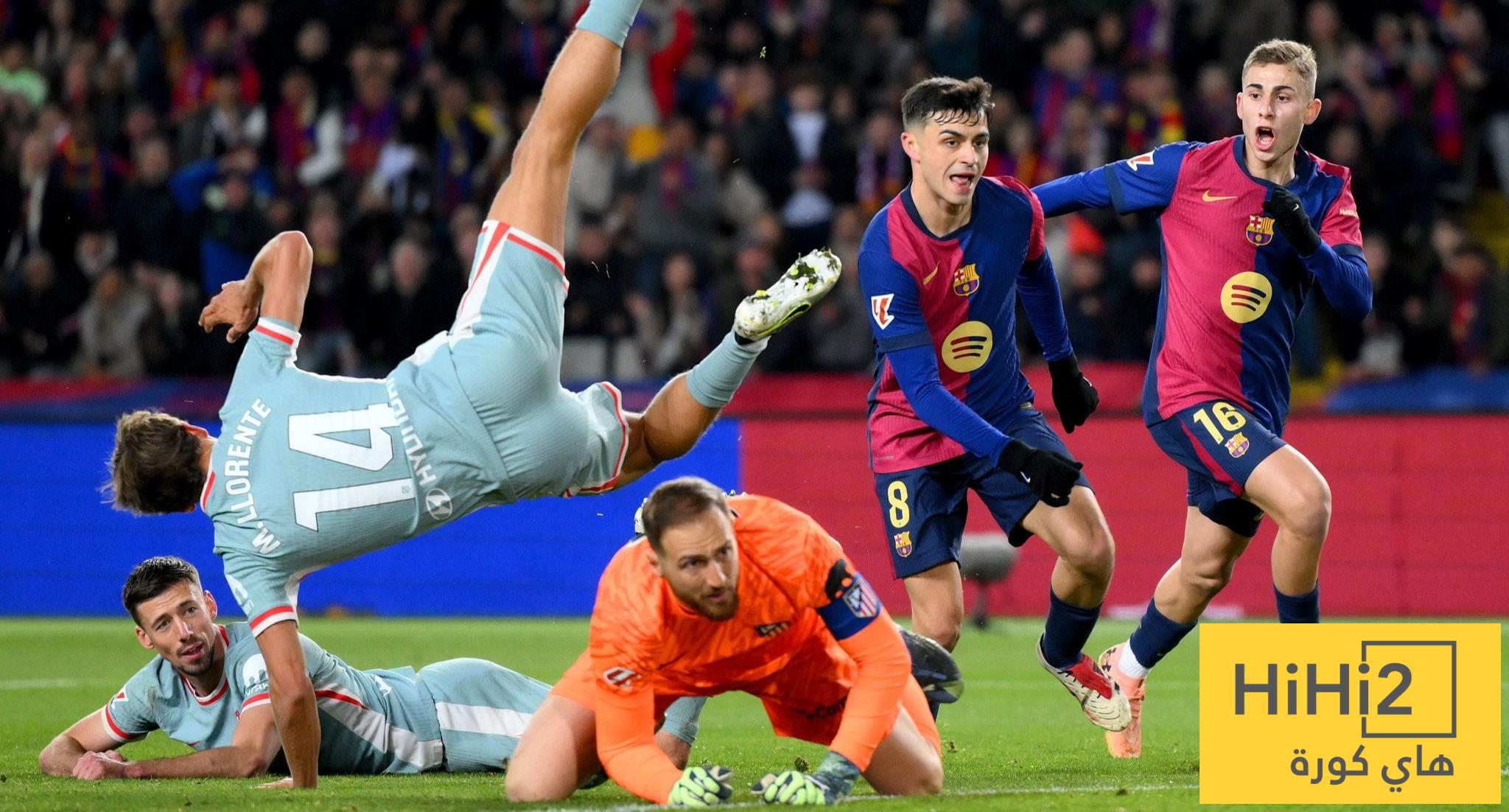 في الكورة : سجل برشلونة التاريخي ضد اتلتيكو مدريد