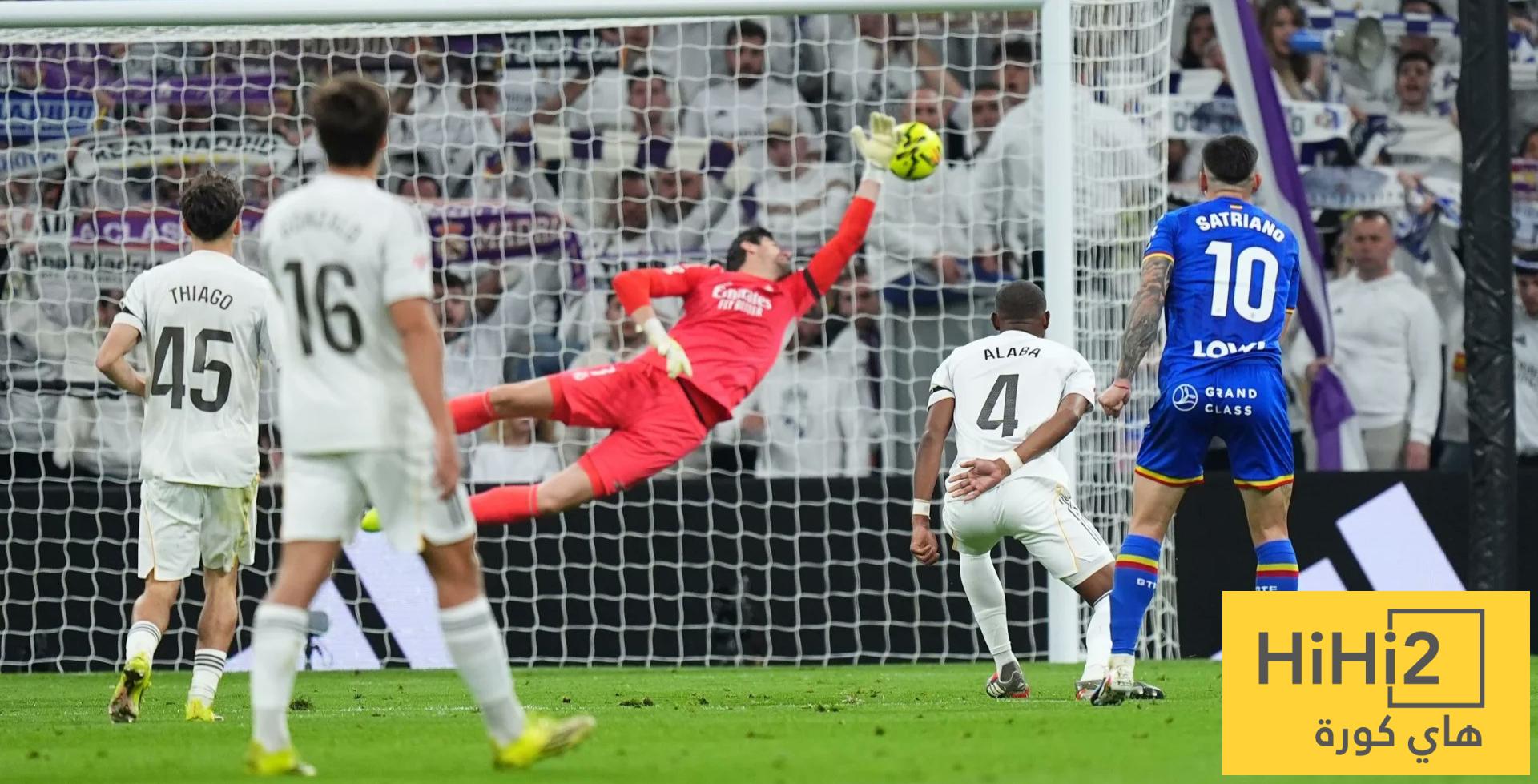 انهيار ريال مدريد في البرنابيو