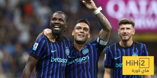 تشكيلة إنتر ميلان الرسمية لمباراة كومو في كأس إيطاليا