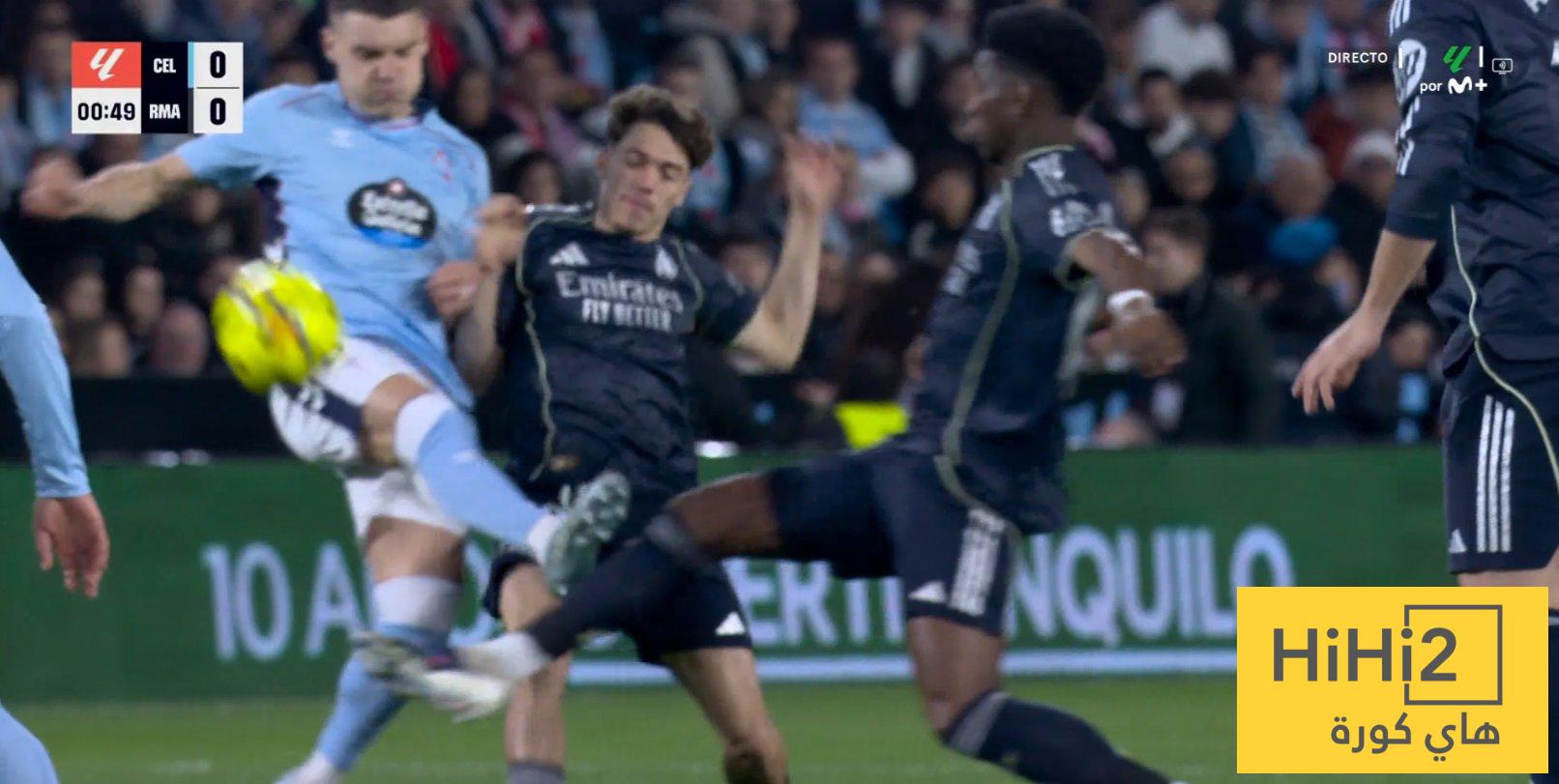 ريال مدريد يتعرض لظلم تحكيمي أمام سيلتا فيغو