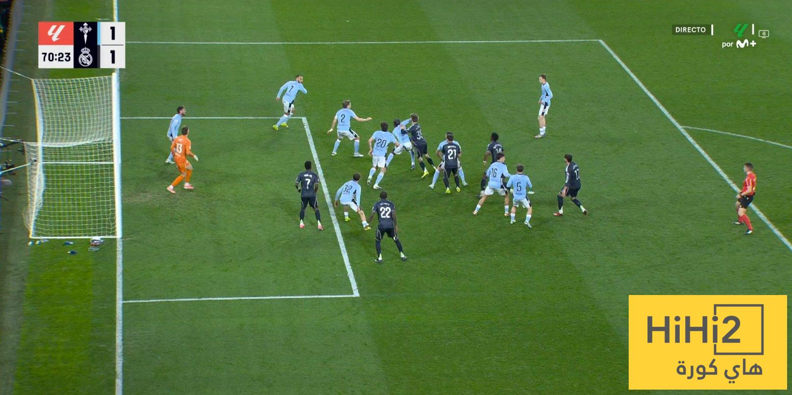 هل حُرم ريال مدريد من ركلة جزاء أمام سيلتا فيغو ؟