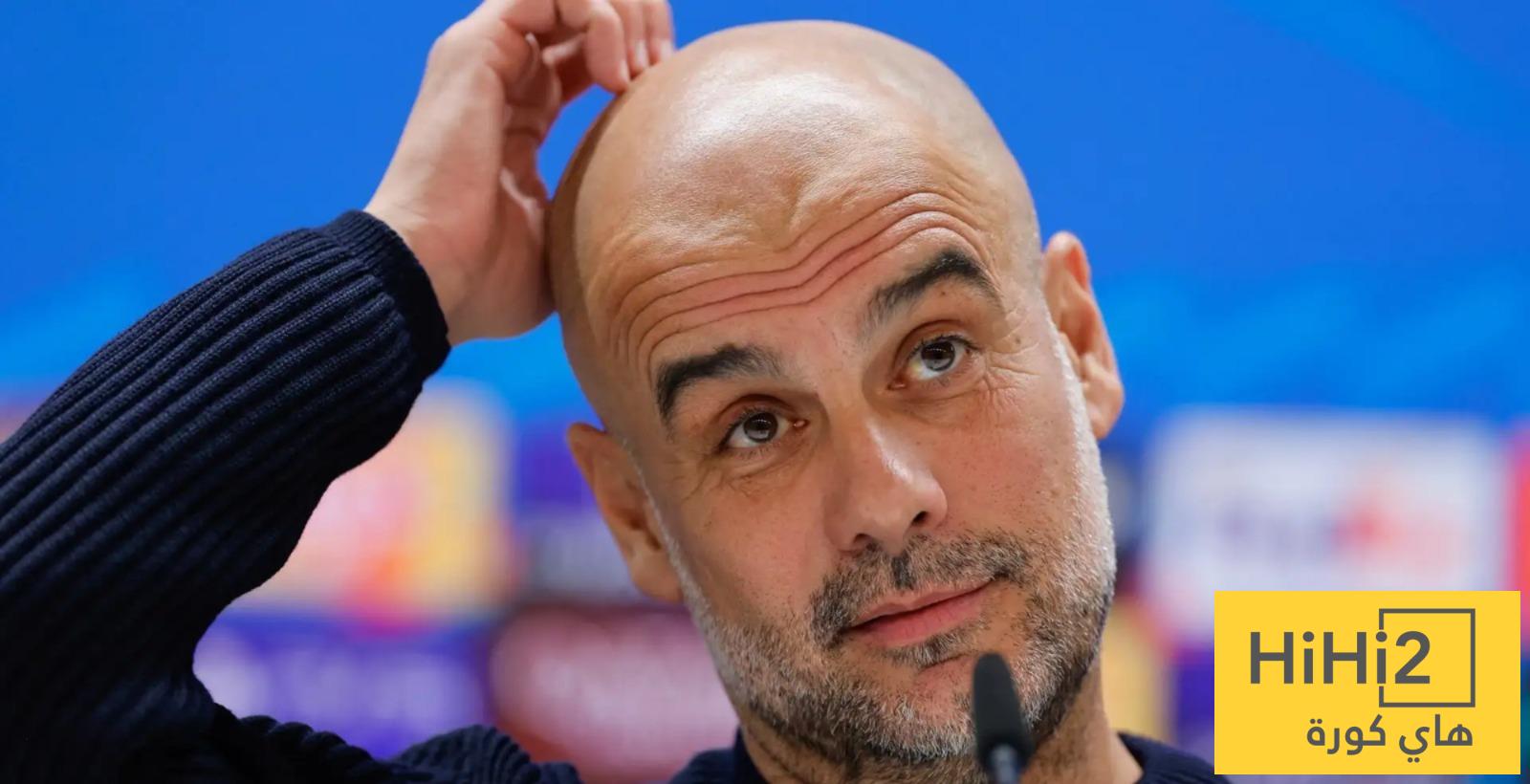 هل تتوقع مفاجأت من أربيلوا؟.. غوارديولا يرد هل تتوقع مفاجأت من أربيلوا؟.. غوارديولا يرد