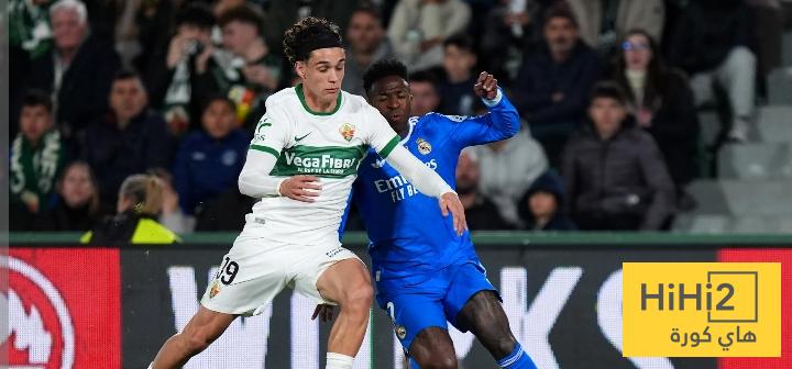 نتائج آخر خمس مباريات بين ريال مدريد وإلتشي