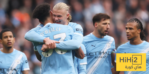 تشكيلة مانشستر سيتي الرسمية ضد وست هام يونايتد في الدوري الإنجليزي