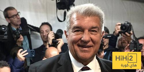 تهنئة خاصة إلى لابورتا بعد فوزه في انتخابات برشلونة