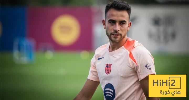 سبب التغيير المبكر لـ إيريك غارسيا أمام نيوكاسل