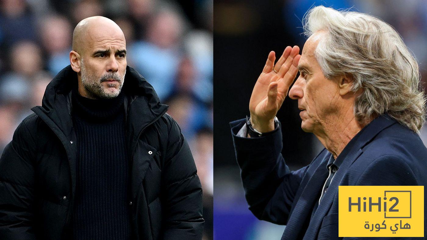 غوارديولا قد يفتح الباب لرحيل خيسوس عن النصر !