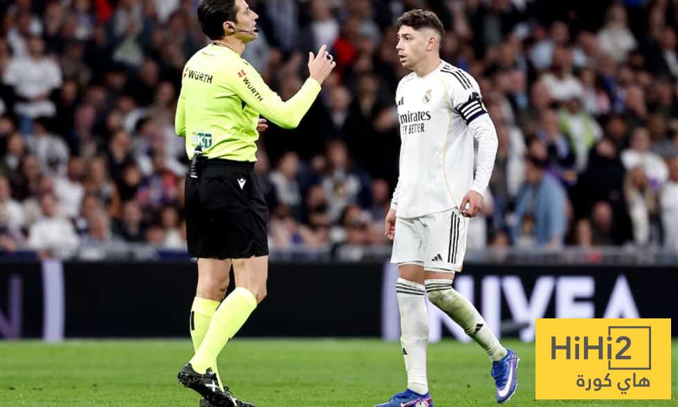 رفض استئناف ريال مدريد على طرد فالفيردي أمام أتلتيكو