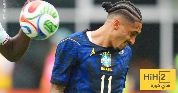 رافينيا يثير القلق في منتخب البرازيل