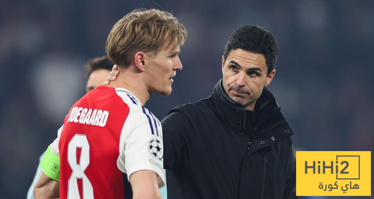 أوديغارد يتحدث عن علاقته بأرتيتا