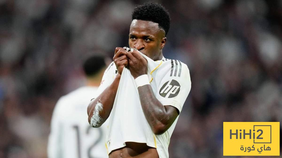 قلق في ريال مدريد بسبب فينيسيوس!