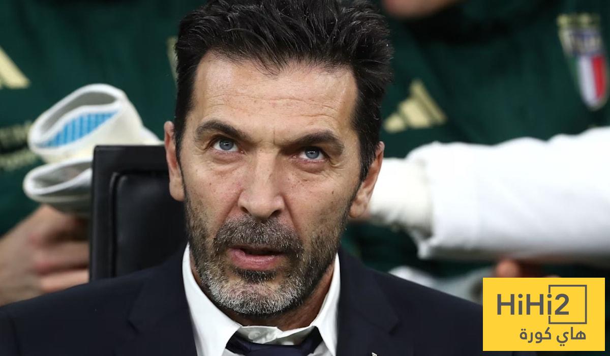 بوفون يعلن استقالته بعد إخفاق التأهل للمونديال