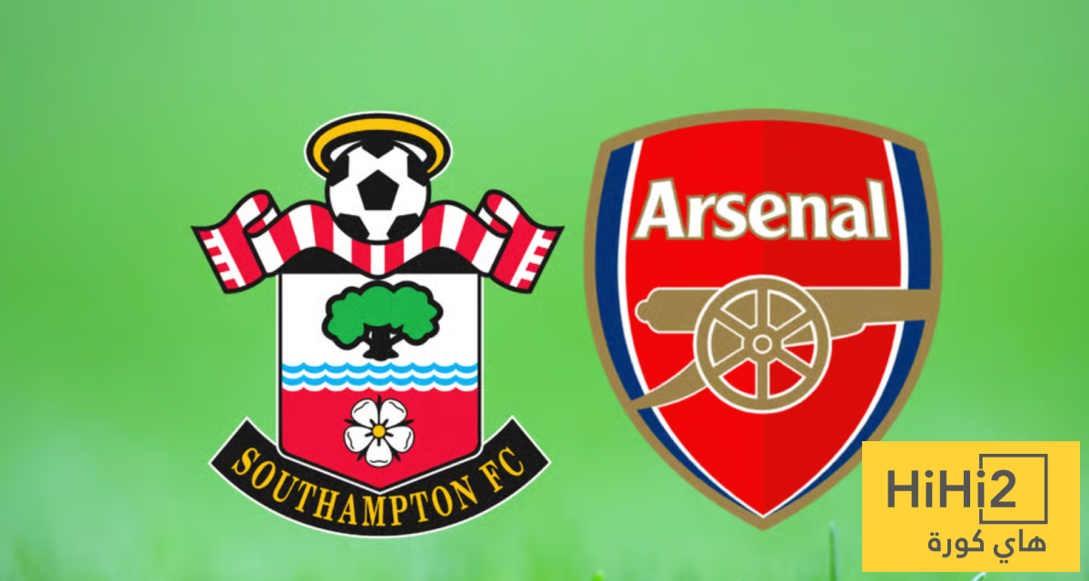 التاريخ يقف في صف أرسنال ضد ساوثهامبتون